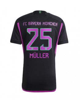 Bayern Munich Thomas Muller #25 Auswärtstrikot 2023-24 Kurzarm